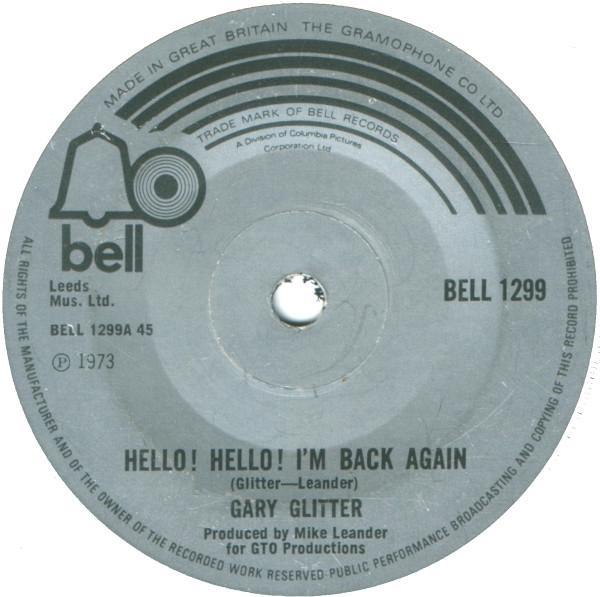 Gary Glitter - Hello! Hello! I'm Back Again