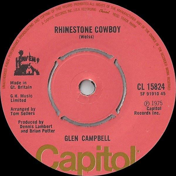 Glen Campbell - Rhinestone Cowboy / Lovelight