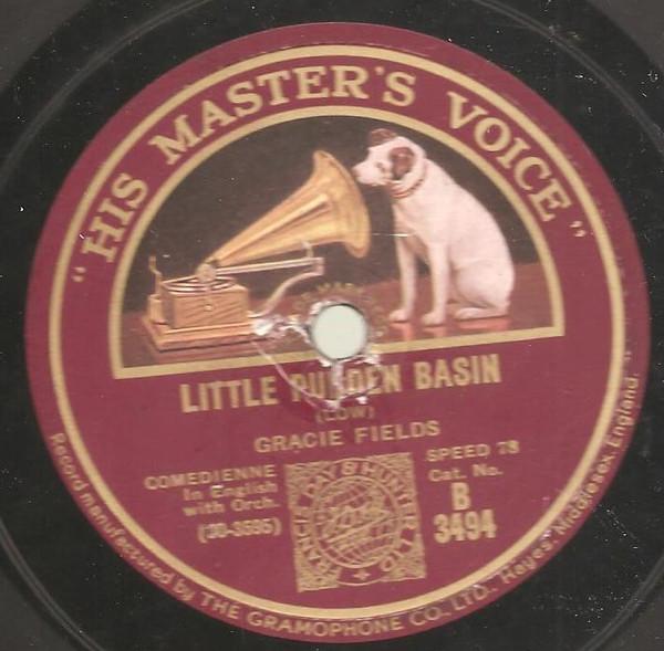 Gracie Fields - Little Pudden Basin / Around The Corner