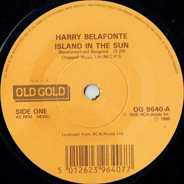 Harry Belafonte - Island In The Sun / Scarlet Ribbons