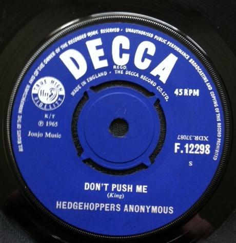Hedgehoppers Anonymous - Don't Push Me