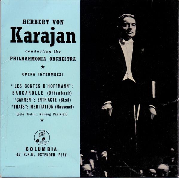 Herbert von Karajan, Philharmonia Orchestra - Opera Intermezzi