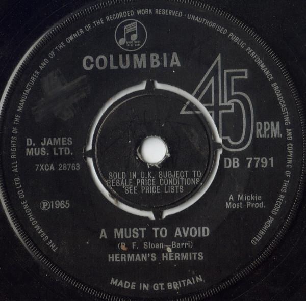 Herman's Hermits - A Must To Avoid