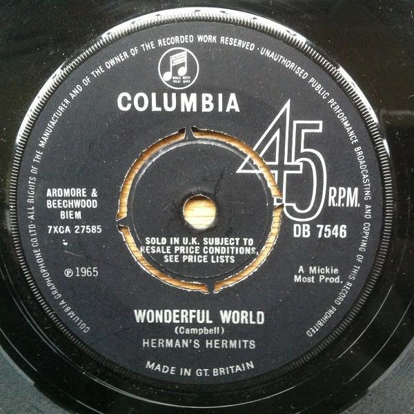 Herman's Hermits - Wonderful World