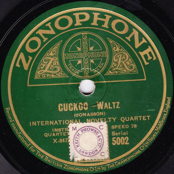 International Novelty Quartet - Cuckoo / Lena