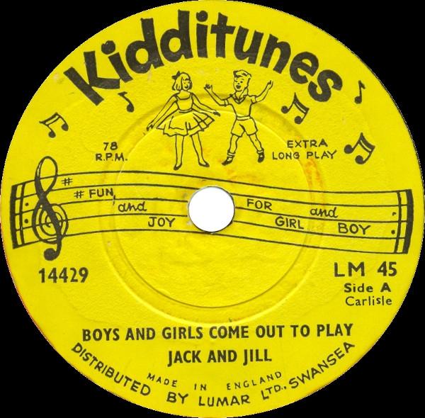 Jack And Jill (2) - Boys And Girls Come Out To Play / Old Macdonald Had A Farm