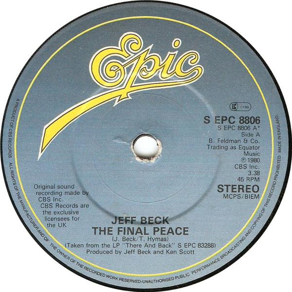 Jeff Beck - The Final Peace