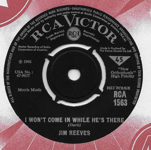 Jim Reeves - I Won't Come In While He's There / Maureen