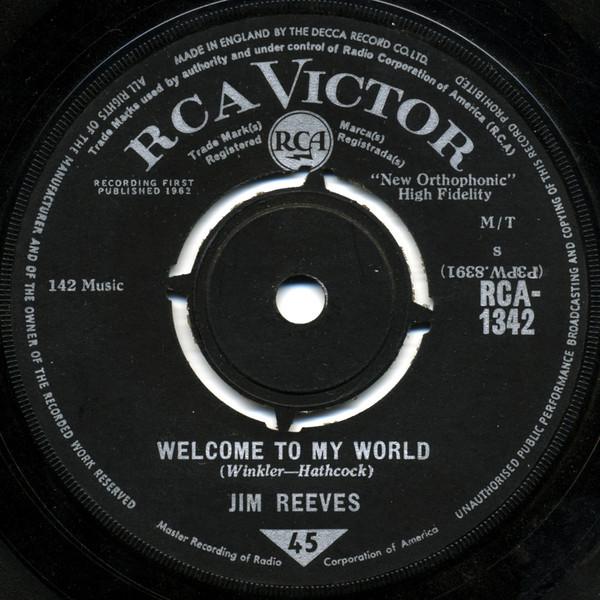Jim Reeves - Welcome To My World / My Juanita