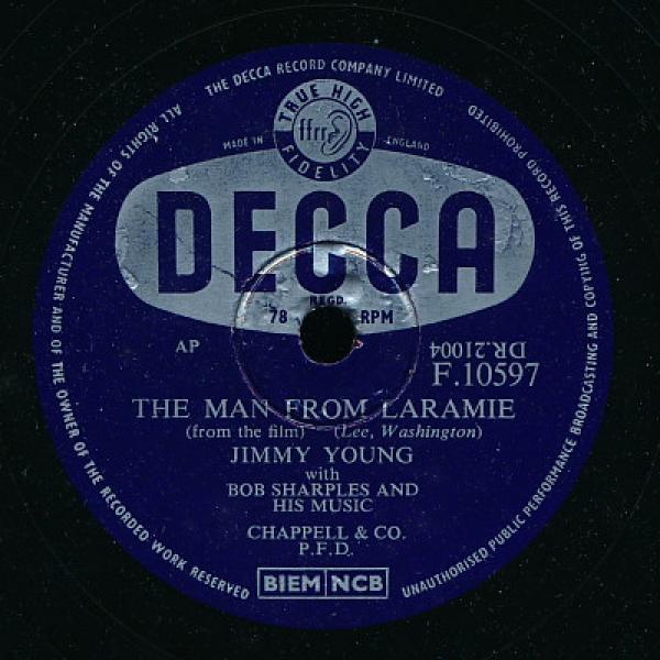 Jimmy Young (5), Bob Sharples And His Music - The Man From Laramie / No Arms Can Ever Hold You