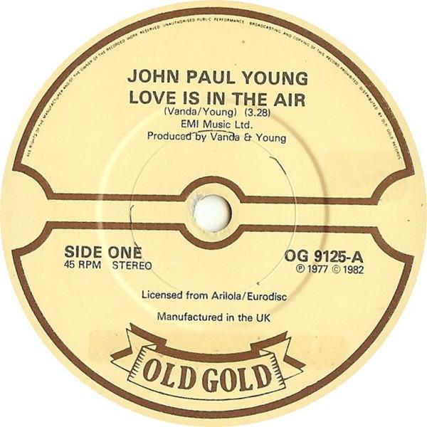 John Paul Young - Love Is In The Air / Love You So Bad It Hurts