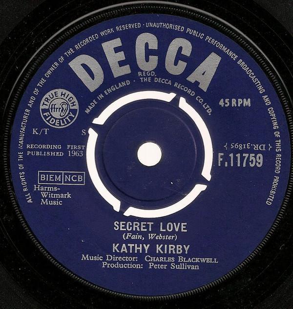 Kathy Kirby - Secret Love