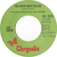 Leo Sayer - The Show Must Go On / Tomorrow