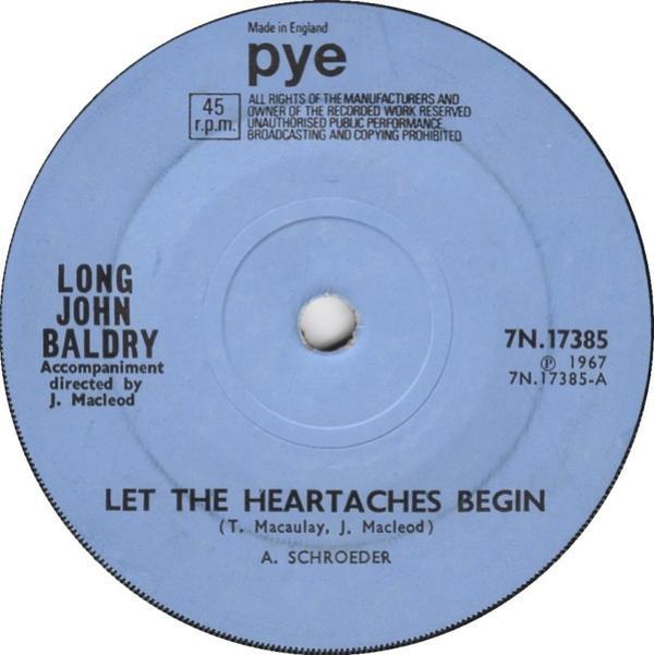 Long John Baldry - Let The Heartaches Begin