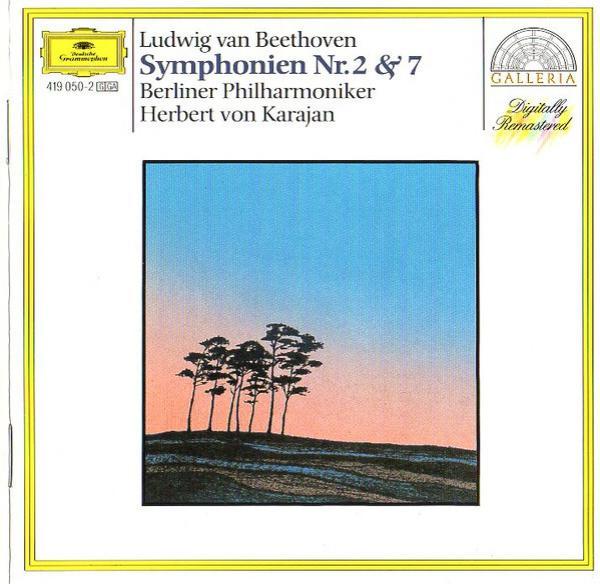 Ludwig van Beethoven, Berliner Philharmoniker, Herbert von Karajan - Symphonies Nos. 2 & 7
