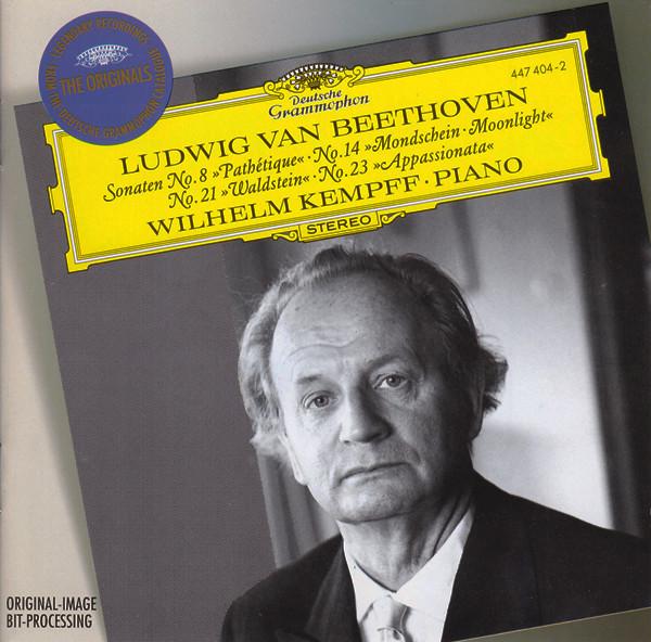 Ludwig van Beethoven, Wilhelm Kempff - Klaviersonaten No. 8 "Pathétique" • No. 14 "Mondschein - Moonlight" • No. 21 "Waldstein" • No. 23 "Appassionata"