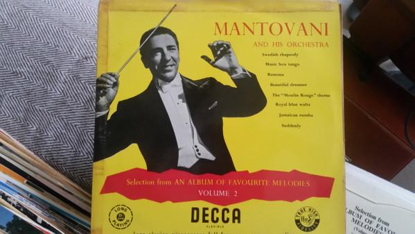 Mantovani And His Orchestra - Selection From An Album Of Favorite Melodies Volume 2