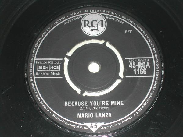 Mario Lanza - Because You're Mine
