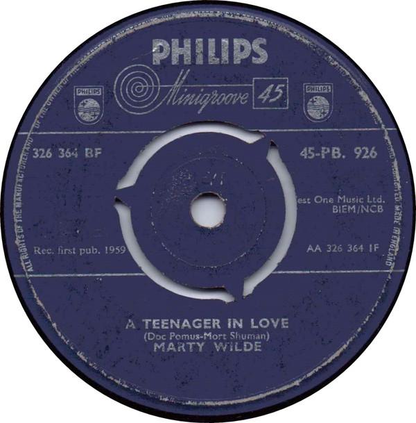 Marty Wilde - A Teenager In Love