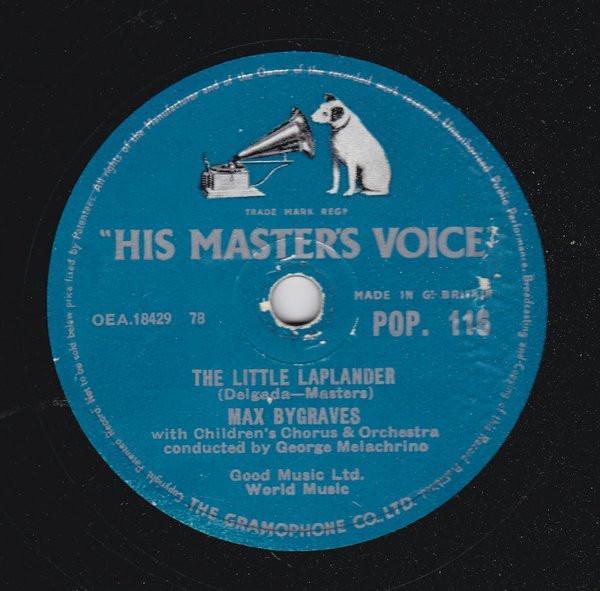 Max Bygraves - The Little Laplander / Meet Me On The Corner