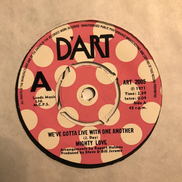 Mighty love - We've Gotta Live With One Another