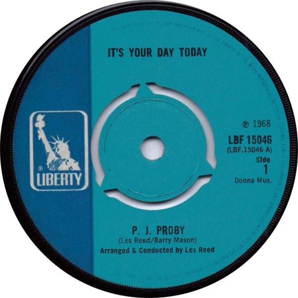 P.J. Proby - It's Your Day Today