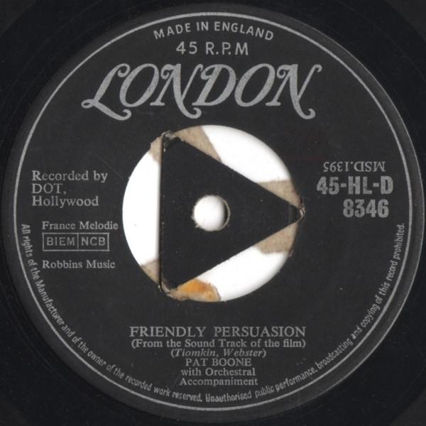 Pat Boone - Friendly Persuasion