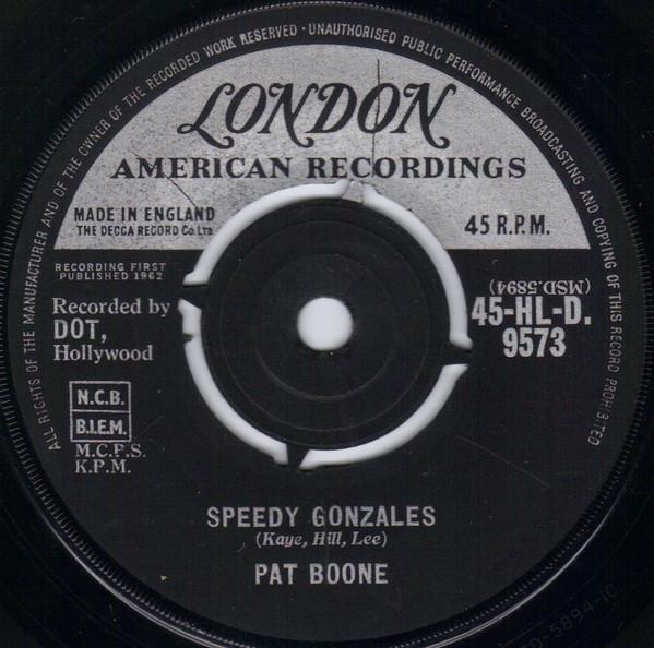 Pat Boone - Speedy Gonzales