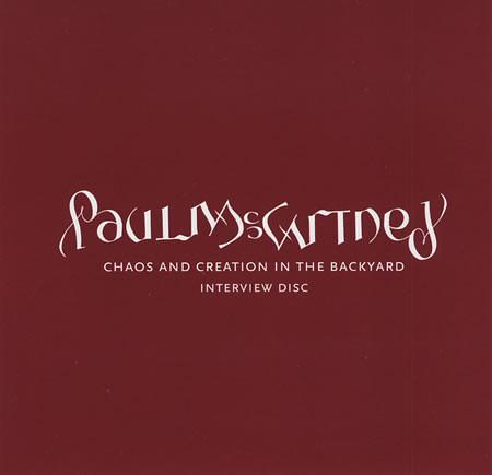 Paul McCartney - Chaos And Creation In The Backyard (Interview Disc)