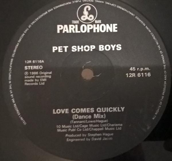 Pet Shop Boys - Love Comes Quickly
