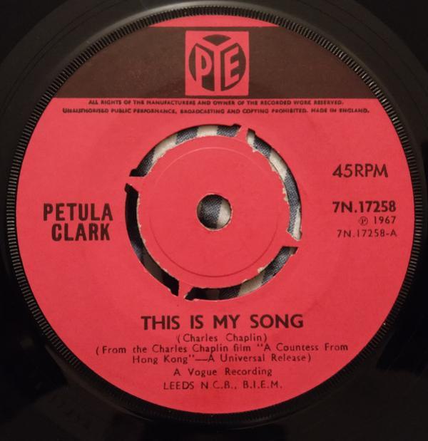 Petula Clark - This Is My Song