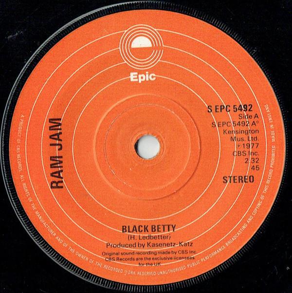 Ram Jam - Black Betty