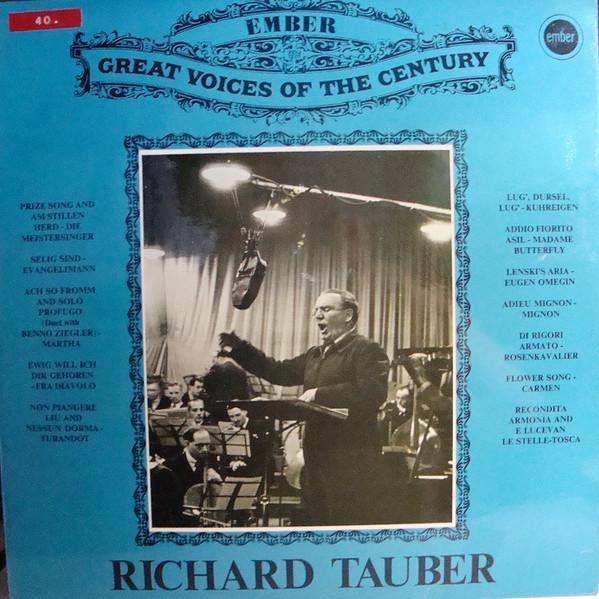 Richard Tauber - Great Voices Of The Century