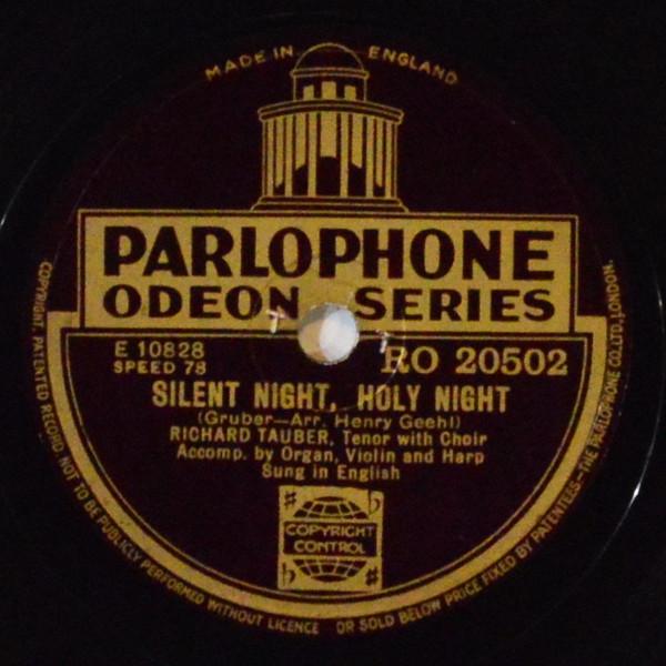 Richard Tauber - Silent Night, Holy Night / O Sanctissima