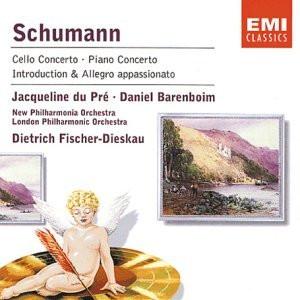 Robert Schumann, Jacqueline Du Pré, Daniel Barenboim, Dietrich Fischer-Dieskau, New Philharmonia Orchestra, The London Philharmonic Orchestra - Cello Concerto : Piano Concerto