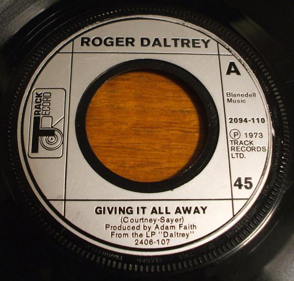 Roger Daltrey - Giving It All Away