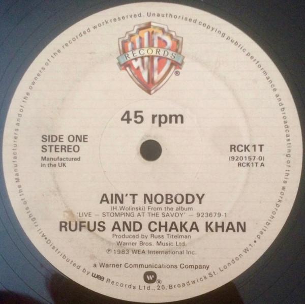 Rufus & Chaka Khan - Ain't Nobody