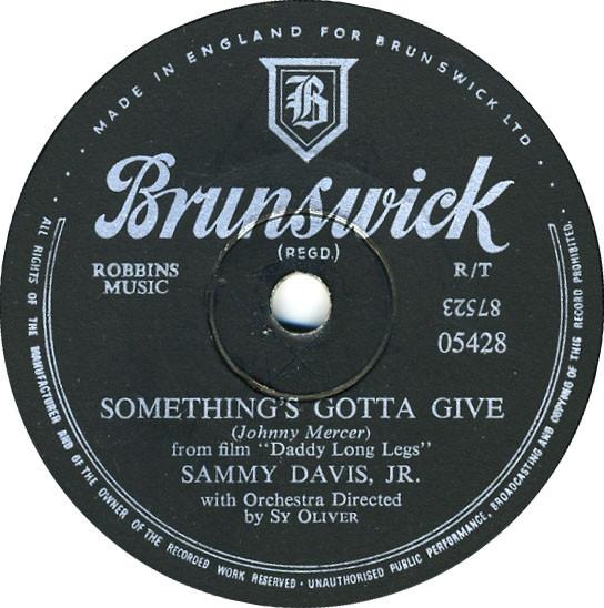 Sammy Davis Jr. - Something's Gotta Give / Love Me Or Leave Me