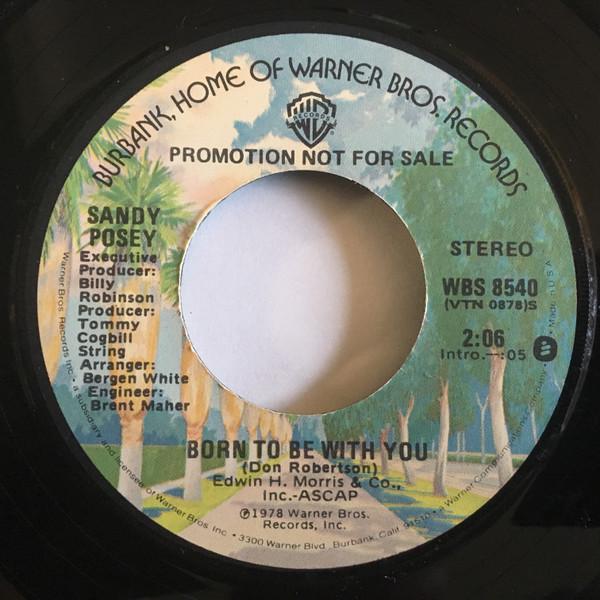 Sandy Posey - Born To Be With You