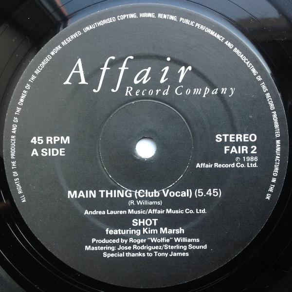 Shot - Main Thing