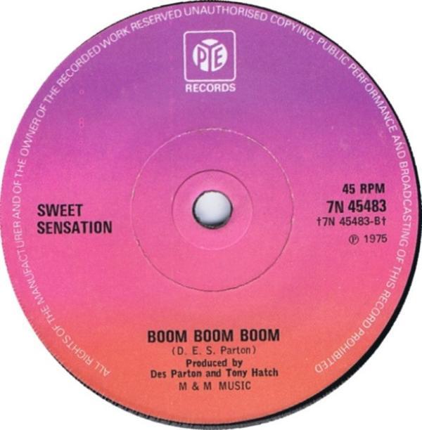 Sweet Sensation (2) - Hide Away From The Sun / Boom Boom Boom
