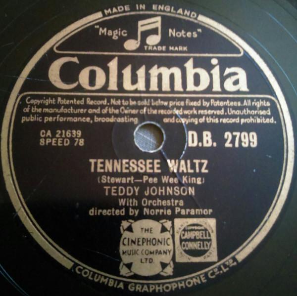 Teddy Johnson - Tennessee Waltz / I'll Always Love You