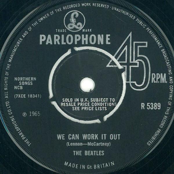 The Beatles - We Can Work It Out / Day Tripper