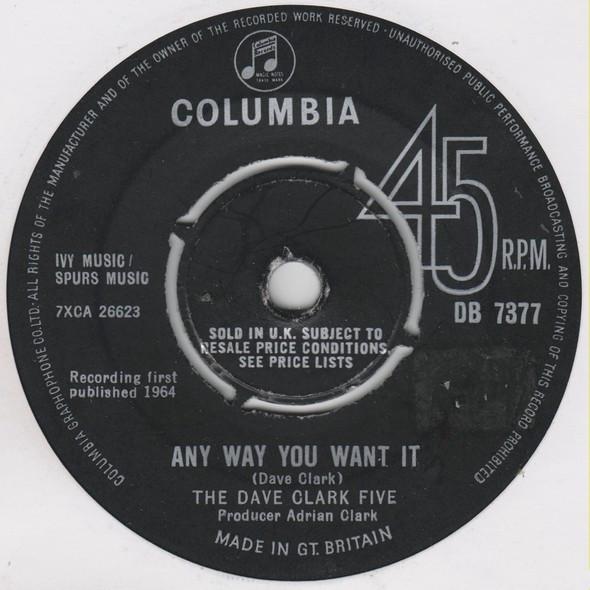The Dave Clark Five - Any Way You Want It