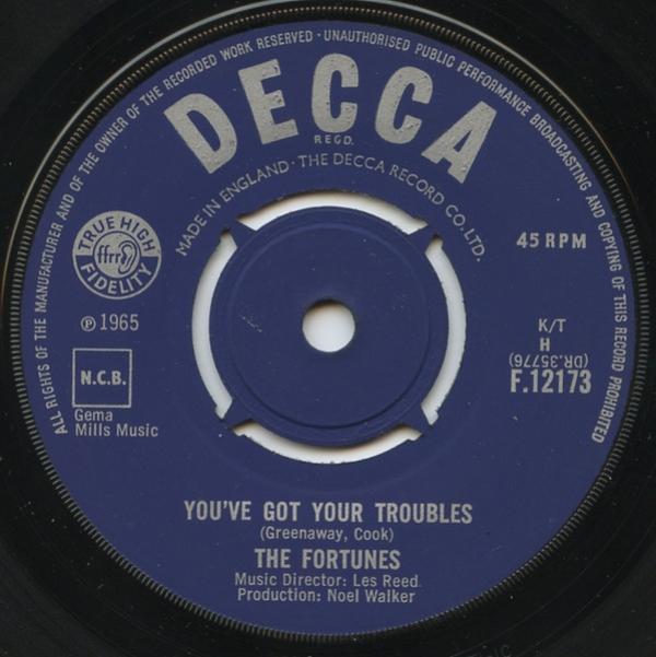 The Fortunes - You've Got Your Troubles