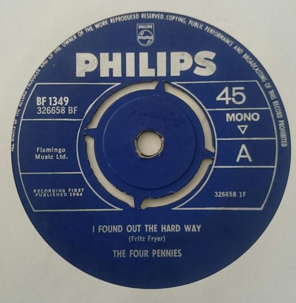 The Four Pennies - I Found Out The Hard Way