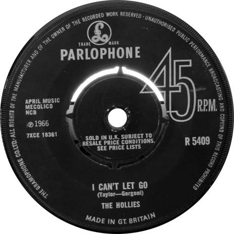 The Hollies - I Can't Let Go
