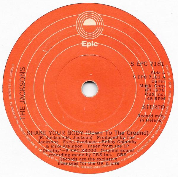 The Jacksons - Shake Your Body (Down To The Ground)