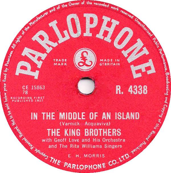 The King Brothers, Geoff Love & His Orchestra, The Rita Williams Singers - In The Middle Of An Island / Rockin' Shoes