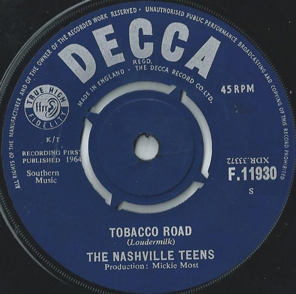 The Nashville Teens - Tobacco Road